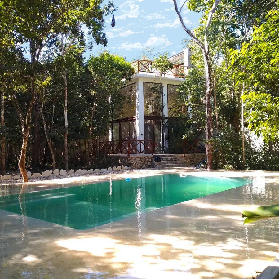 Saasil Kaax Villa Chemuyil Exterior foto
